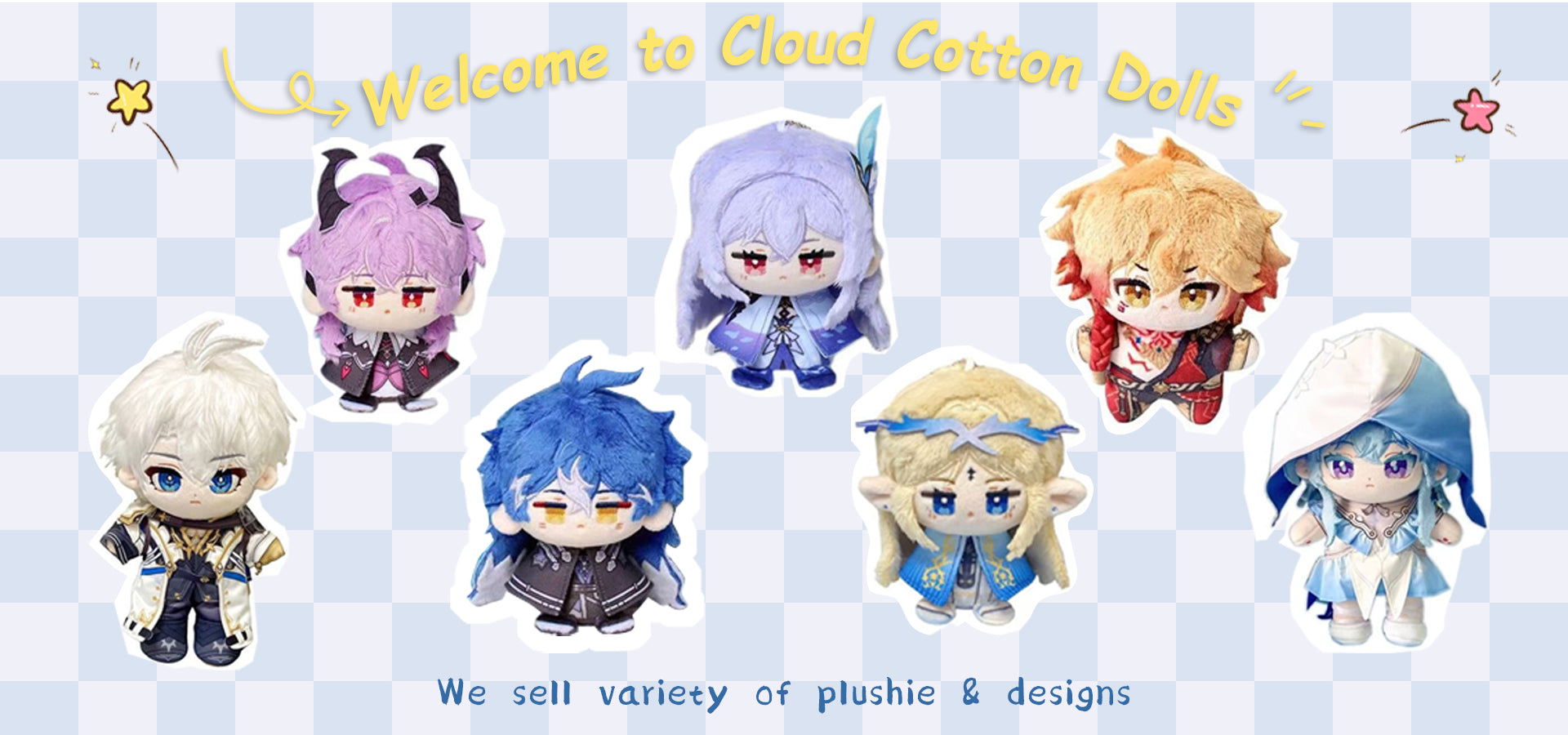 Cloud Cotton Dolls