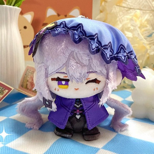 Honkai Star Rail All Characters Plushie 12cm Sitting Anime Cotton Doll Keychain