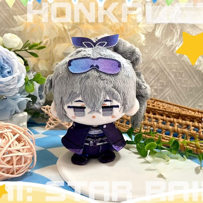 Honkai Star Rail All Characters Plushie 12cm Sitting Anime Cotton Doll Keychain