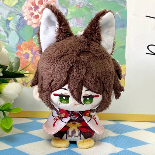 Honkai Star Rail All Characters Plushie 12cm Sitting Anime Cotton Doll Keychain
