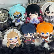Genshin Impact 10cm Nui Nui Plush 10cm Keychain Il Capitano Columbina Arlecchino Scaramouche Pendant