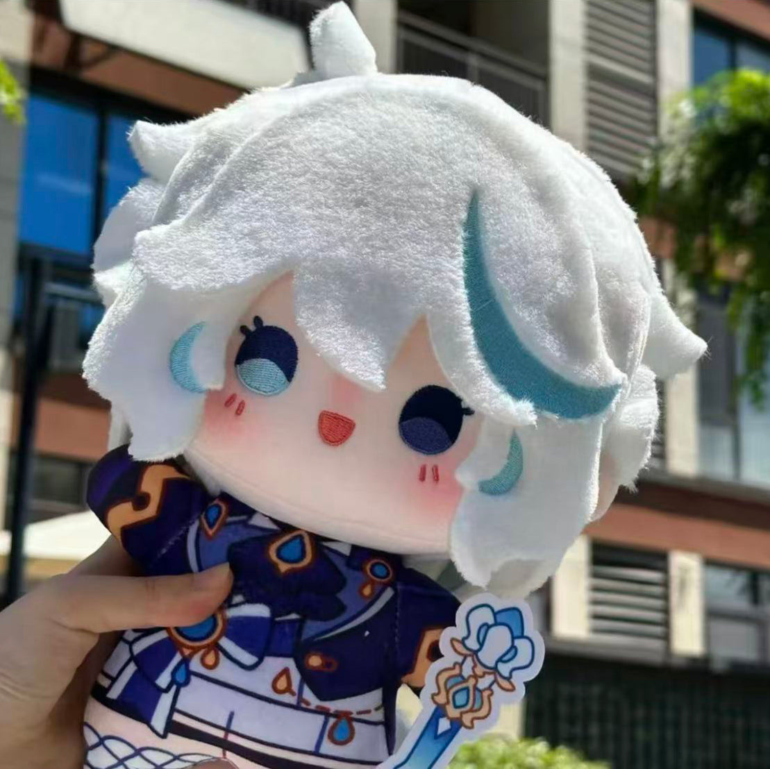 Genshin Impact Cotton Doll 25cm Furina Big Head Soft Plush Toy