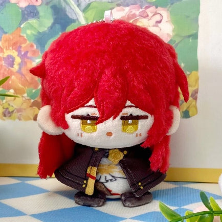 Honkai Star Rail All Characters Plushie 12cm Sitting Anime Cotton Doll Keychain