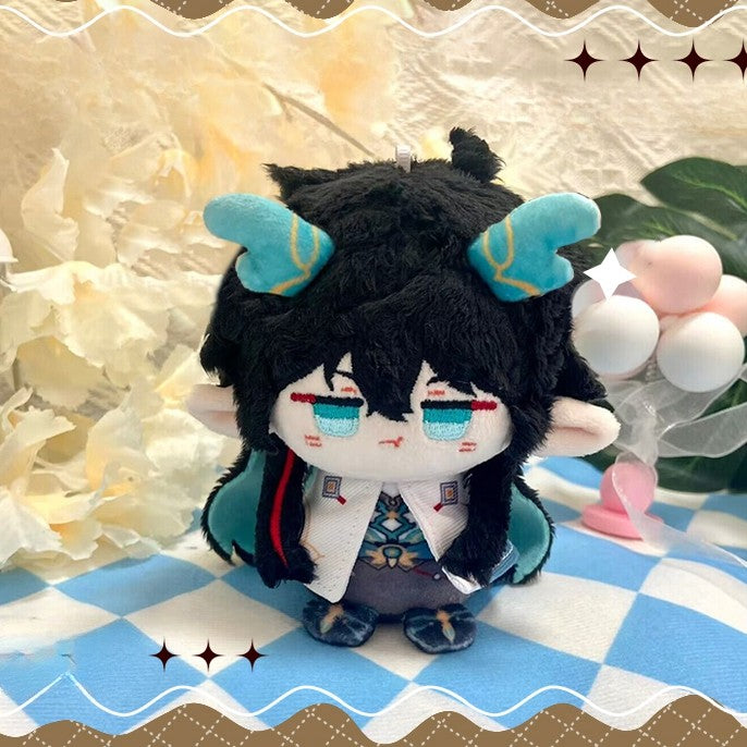 Honkai Star Rail All Characters Plushie 12cm Sitting Anime Cotton Doll Keychain