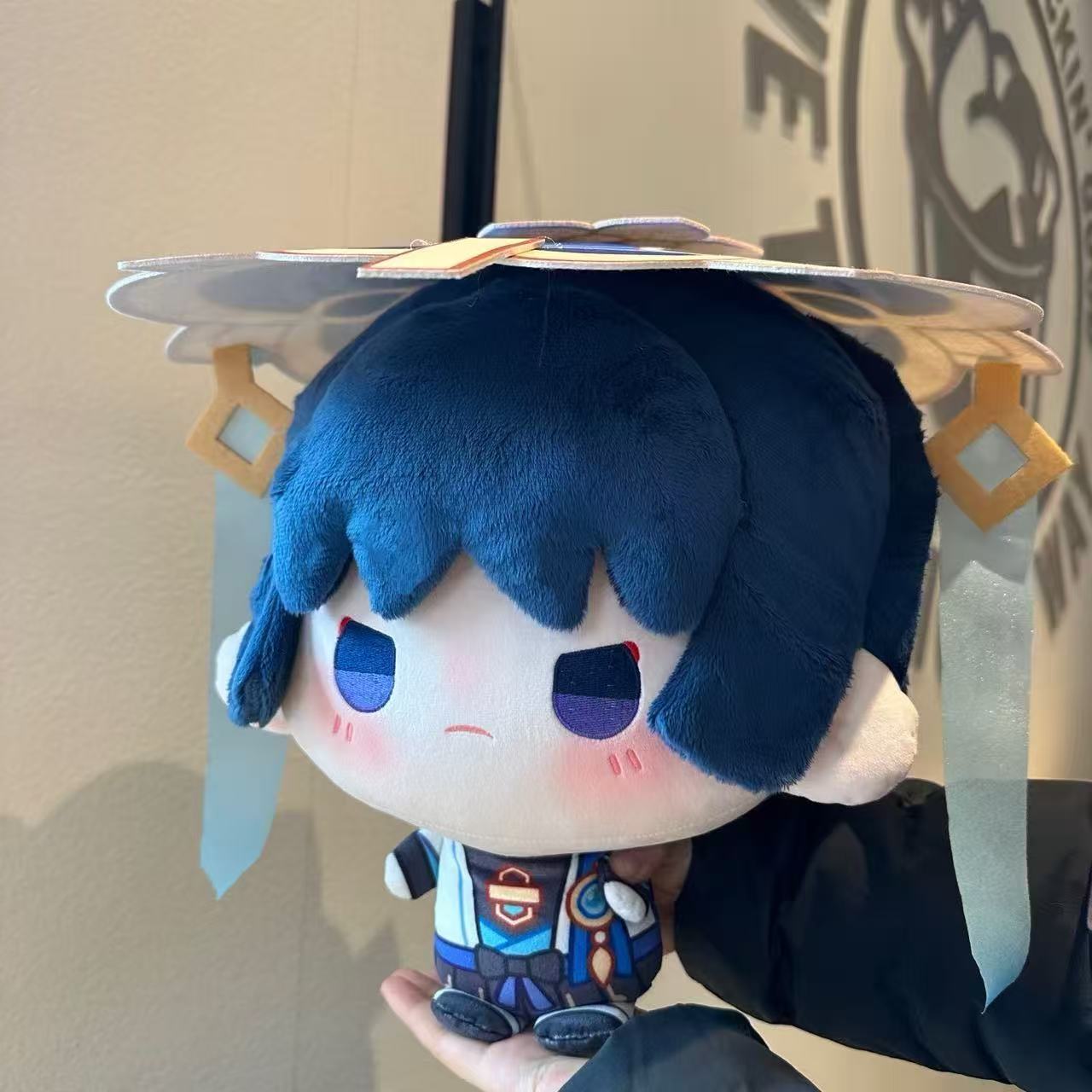 Genshin Impact Cotton doll 35cm Scaramouche Big Head Nui Nui Kawaii Anime Plush Cotton Doll