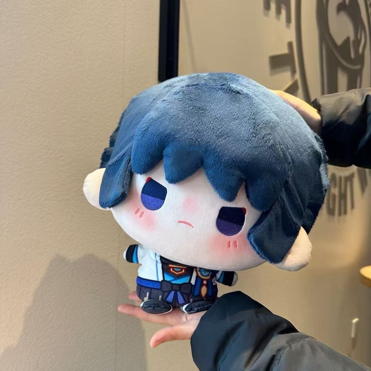 Genshin Impact Cotton doll 35cm Scaramouche Big Head Nui Nui Kawaii Anime Plush Cotton Doll