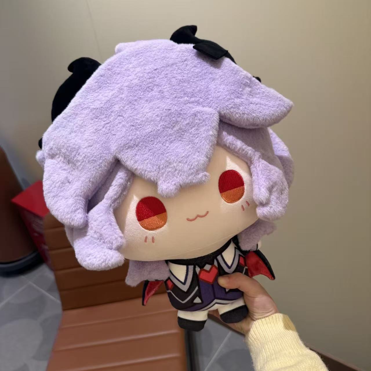 Genshin Impact Cotton Doll 35cm Durin Big Head Nui Nui Printed Soft Plush Toy Fan Gift