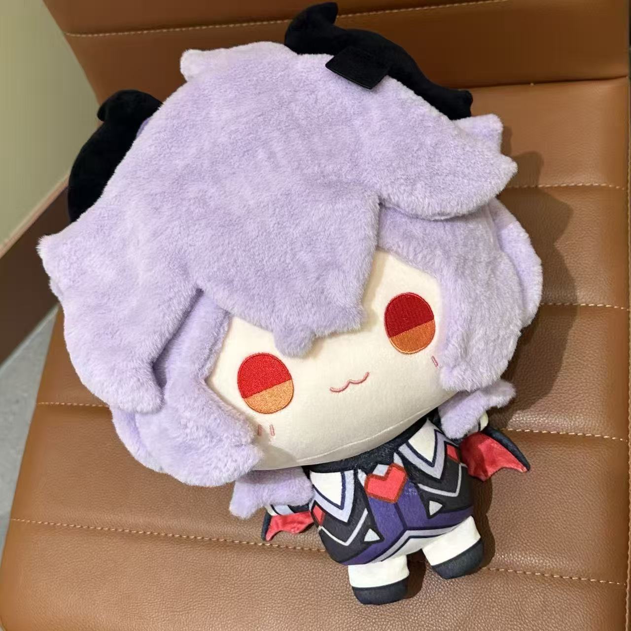Genshin Impact Cotton Doll 35cm Durin Big Head Nui Nui Printed Soft Plush Toy Fan Gift
