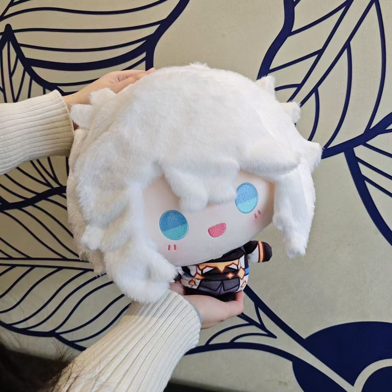 Honkai Star Rail Cotton Doll 35cm Phainon Big Head Printed Soft Plush Toy