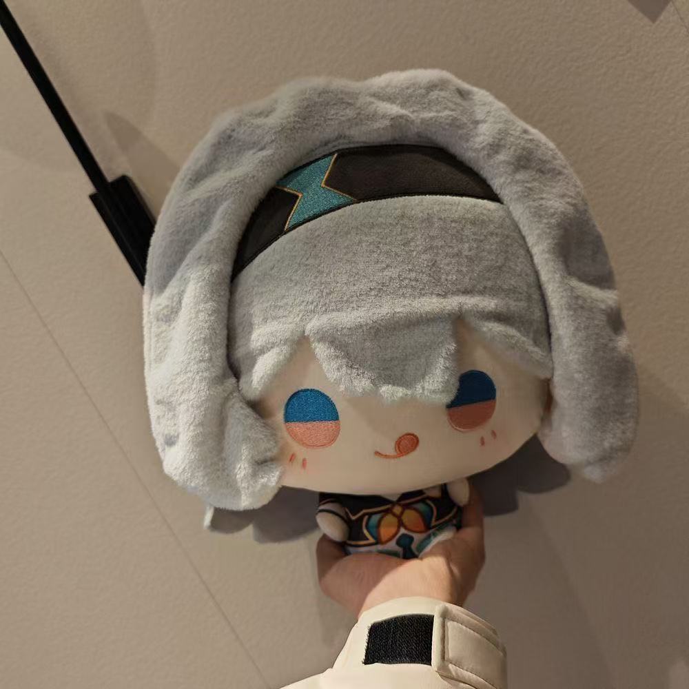 Honkai Star Rail Cotton Doll 35cm Firefly Big Head Printed Soft Plush Toy