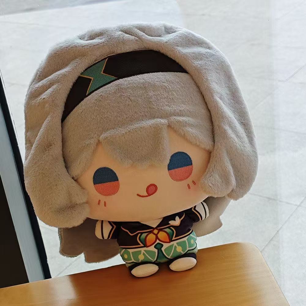 Honkai Star Rail Cotton Doll 35cm Firefly Big Head Printed Soft Plush Toy