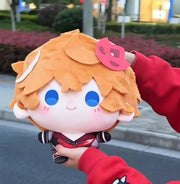 Genshin Impact Cotton Doll 35cm Childe Big Head Printed Soft Plush Toy