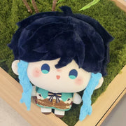 Genshin Impact Cotton Doll 35cm Venti Big Head Printed Soft Plush Toy