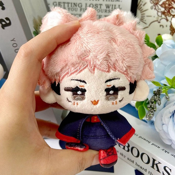 Jujutsu Kaisen All Characters Plushie 12cm Sitting Anime Cotton Doll Keychain