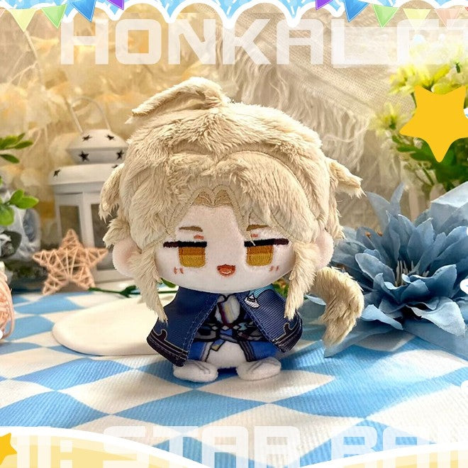 Honkai Star Rail All Characters Plushie 12cm Sitting Anime Cotton Doll Keychain