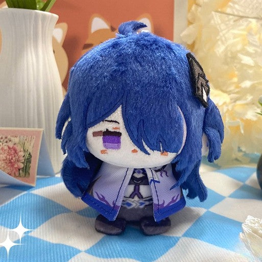 Honkai Star Rail All Characters Plushie 12cm Sitting Anime Cotton Doll Keychain