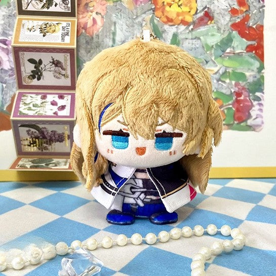 Honkai Star Rail All Characters Plushie 12cm Sitting Anime Cotton Doll Keychain