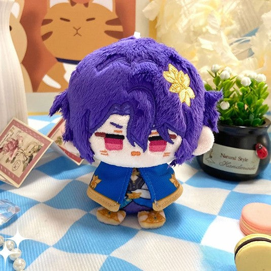 Honkai Star Rail All Characters Plushie 12cm Sitting Anime Cotton Doll Keychain