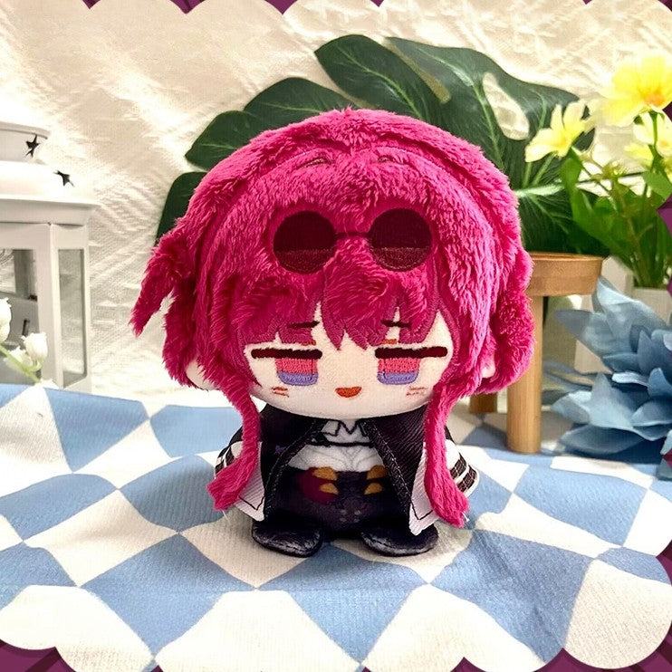 Honkai Star Rail All Characters Plushie 12cm Sitting Anime Cotton Doll Keychain