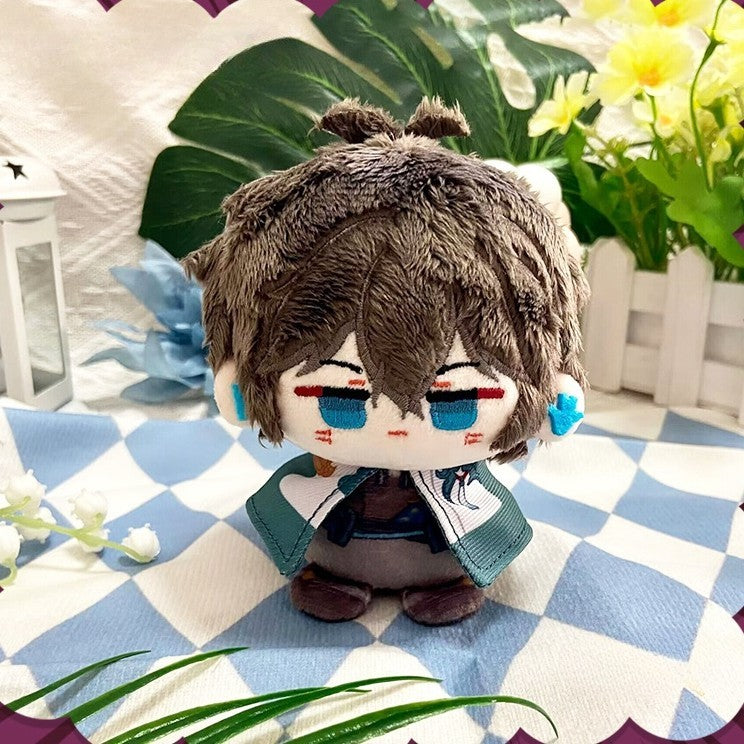 Honkai Star Rail All Characters Plushie 12cm Sitting Anime Cotton Doll Keychain