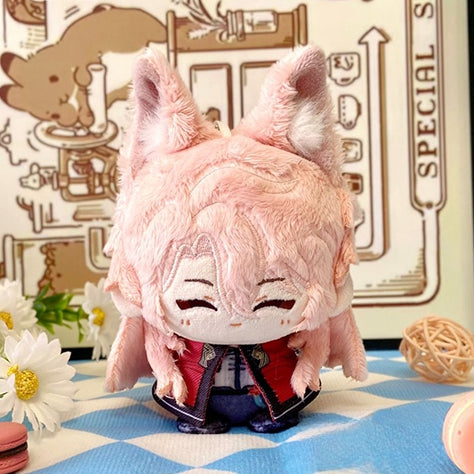 Honkai Star Rail All Characters Plushie 12cm Sitting Anime Cotton Doll Keychain