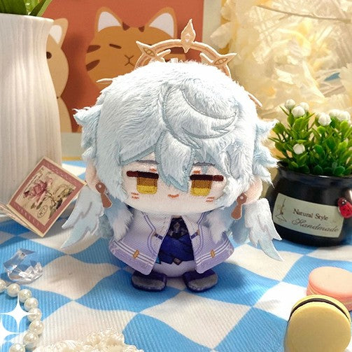Honkai Star Rail All Characters Plushie 12cm Sitting Anime Cotton Doll Keychain
