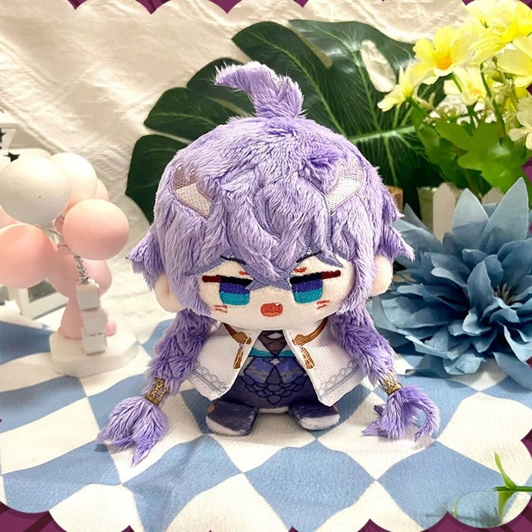 Honkai Star Rail All Characters Plushie 12cm Sitting Anime Cotton Doll Keychain