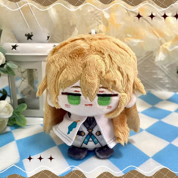 Honkai Star Rail All Characters Plushie 12cm Sitting Anime Cotton Doll Keychain