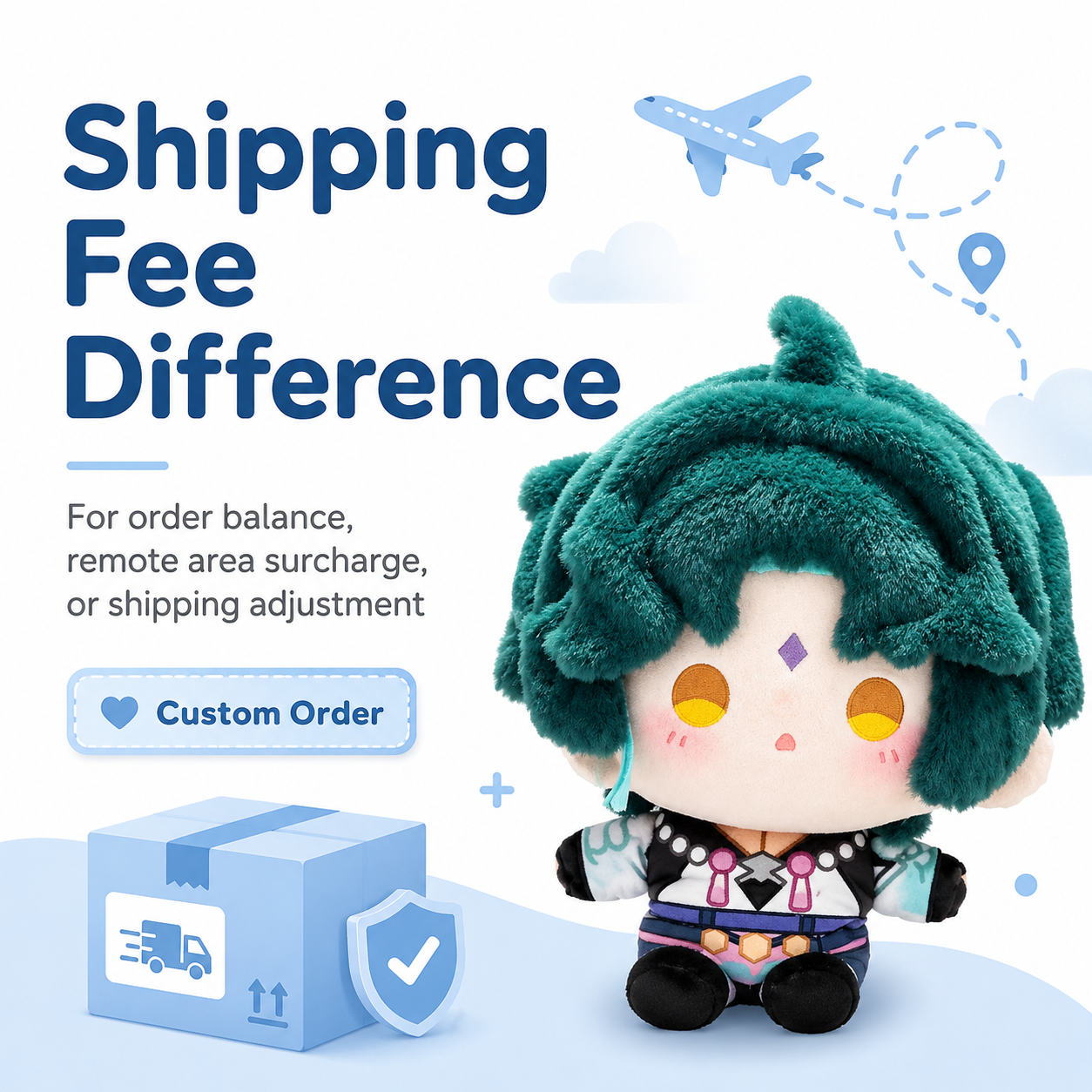 Shipping Fee Difference