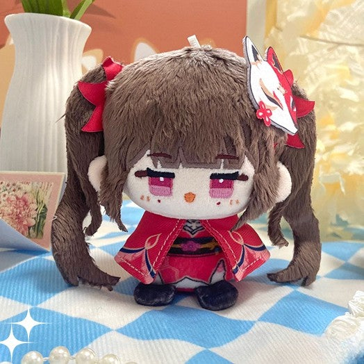 Honkai Star Rail All Characters Plushie 12cm Sitting Anime Cotton Doll Keychain