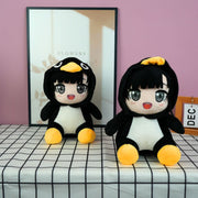 GUGUGAGA Cotton Doll 20cm Sitting Posture gugu gaga Penguin Soft Plush Toy Birthday Gift