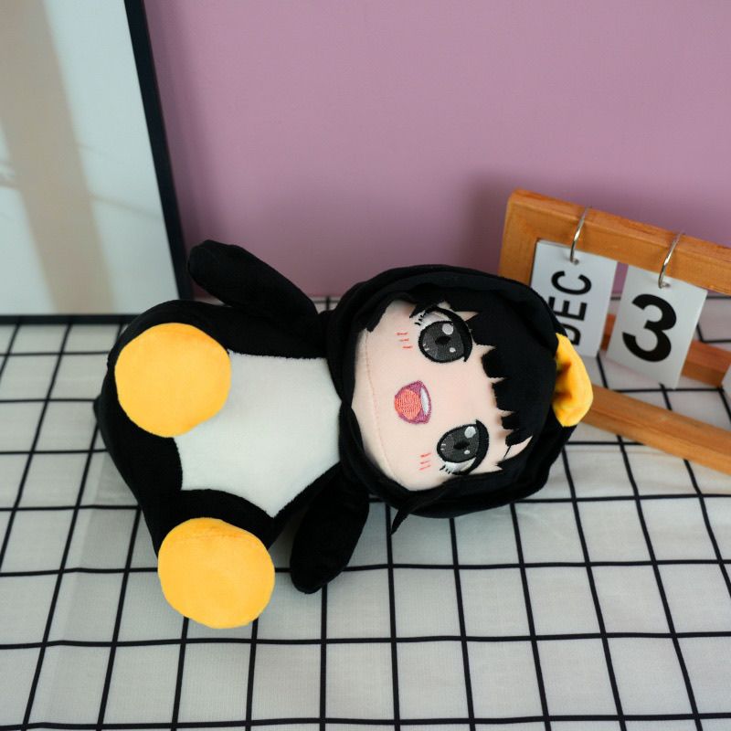 GUGUGAGA Cotton Doll 20cm Sitting Posture gugu gaga Penguin Soft Plush Toy Birthday Gift