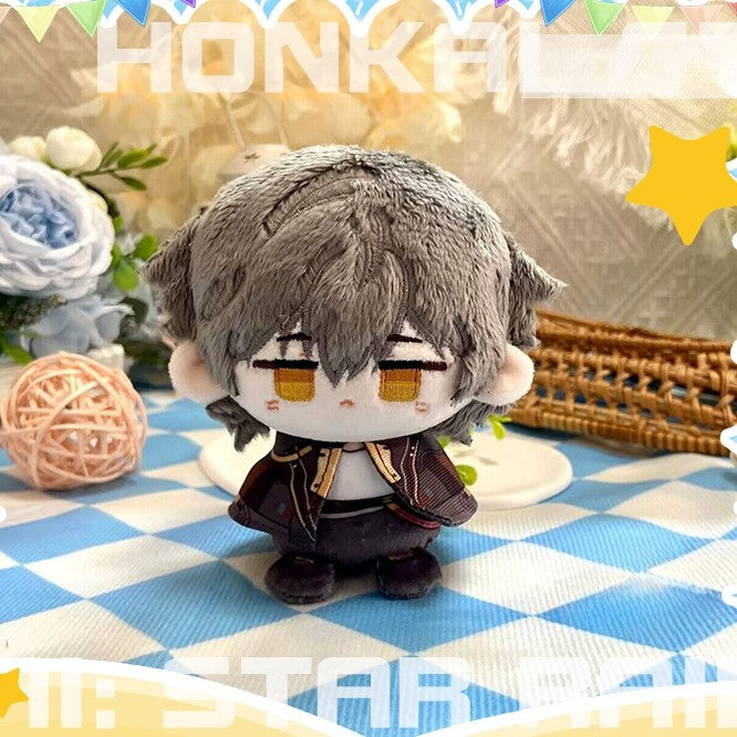 Honkai Star Rail All Characters Plushie 12cm Sitting Anime Cotton Doll Keychain