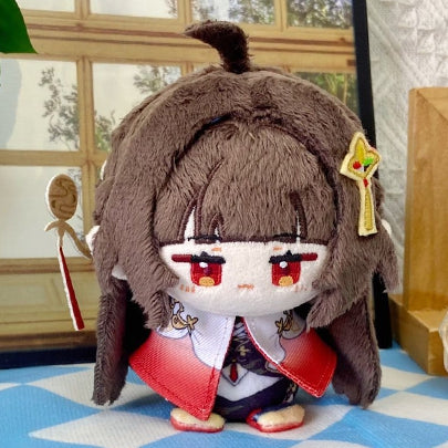 Honkai Star Rail Lingsha Plushie 12cm Sitting Anime Cotton Doll Keychain Original
