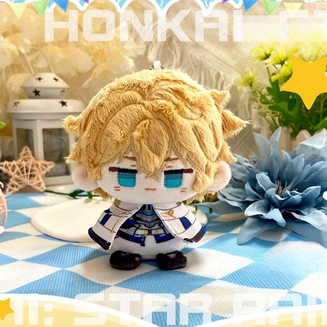 Honkai Star Rail All Characters Plushie 12cm Sitting Anime Cotton Doll Keychain