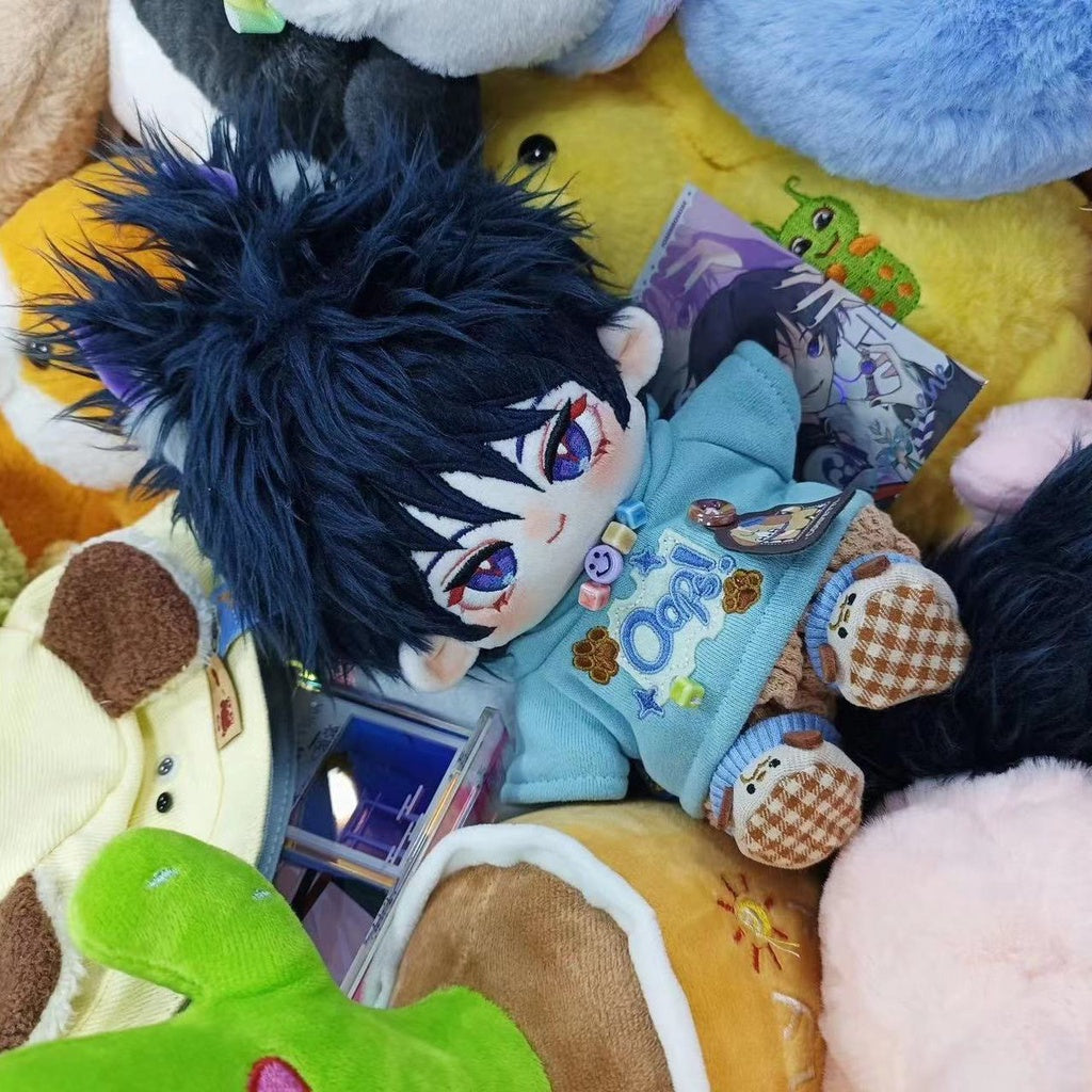Plush Cotton Doll Clothes 20cm Male Doll Clothes Change Naked Doll Regular Body Only Clothes No Doll